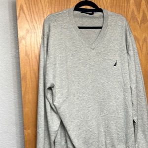 Nautica Mens V Nexk Sweater